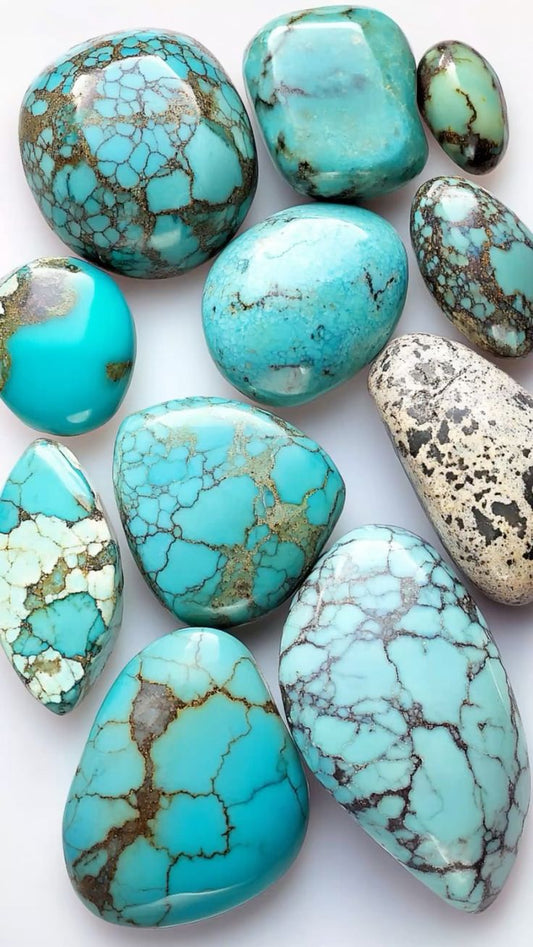 Turquoise Gemstone: Meaning, Benefits & Handmade Jewelry by Shrisha Jewels