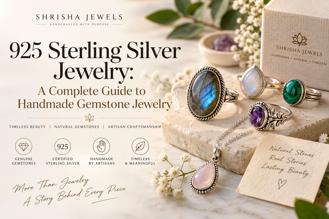 925 Sterling Silver Jewelry: A Complete Guide to Handmade Gemstone Jewelry