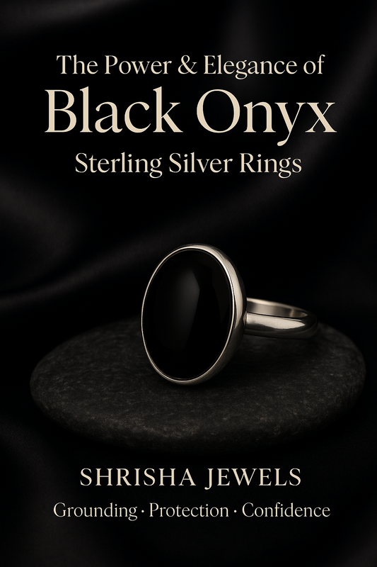The Power & Elegance of Black Onyx Sterling Silver Rings