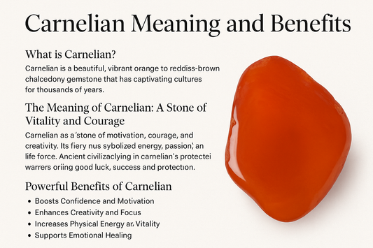 Carnelian Meaning and Benefits Unlock the Power of This Vibrant Gemstone