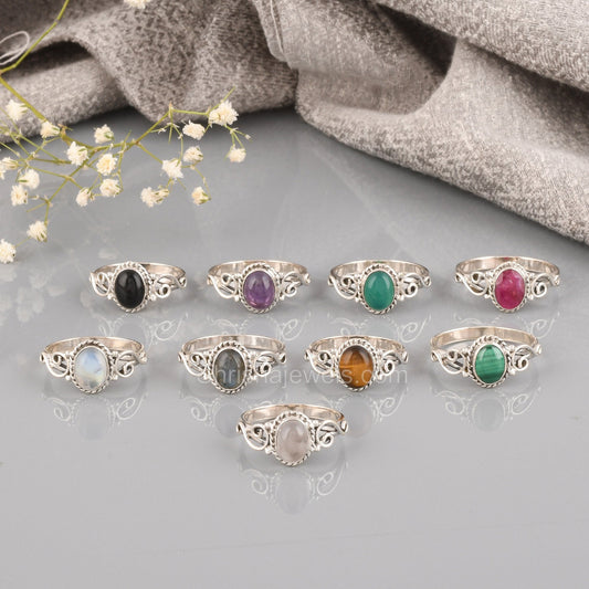 Silver Jewelry Rings with Gemstones: Elegance, Energy & Everyday Style