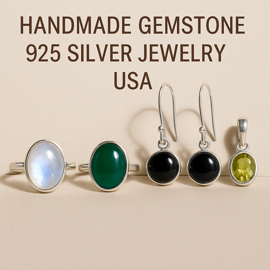 Why Handmade Gemstone 925 Silver Jewelry is Taking Over the USA – A Guide by Shrisha Jewels