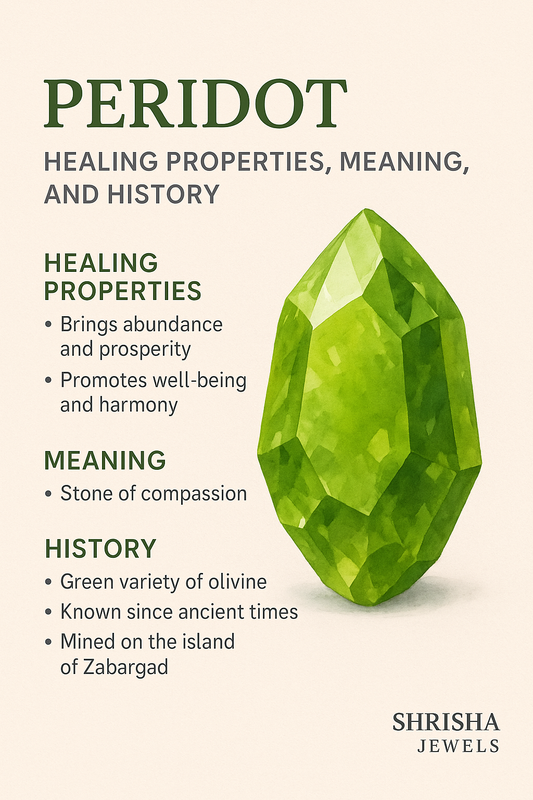 Peridot: Healing Properties, Meaning, and History