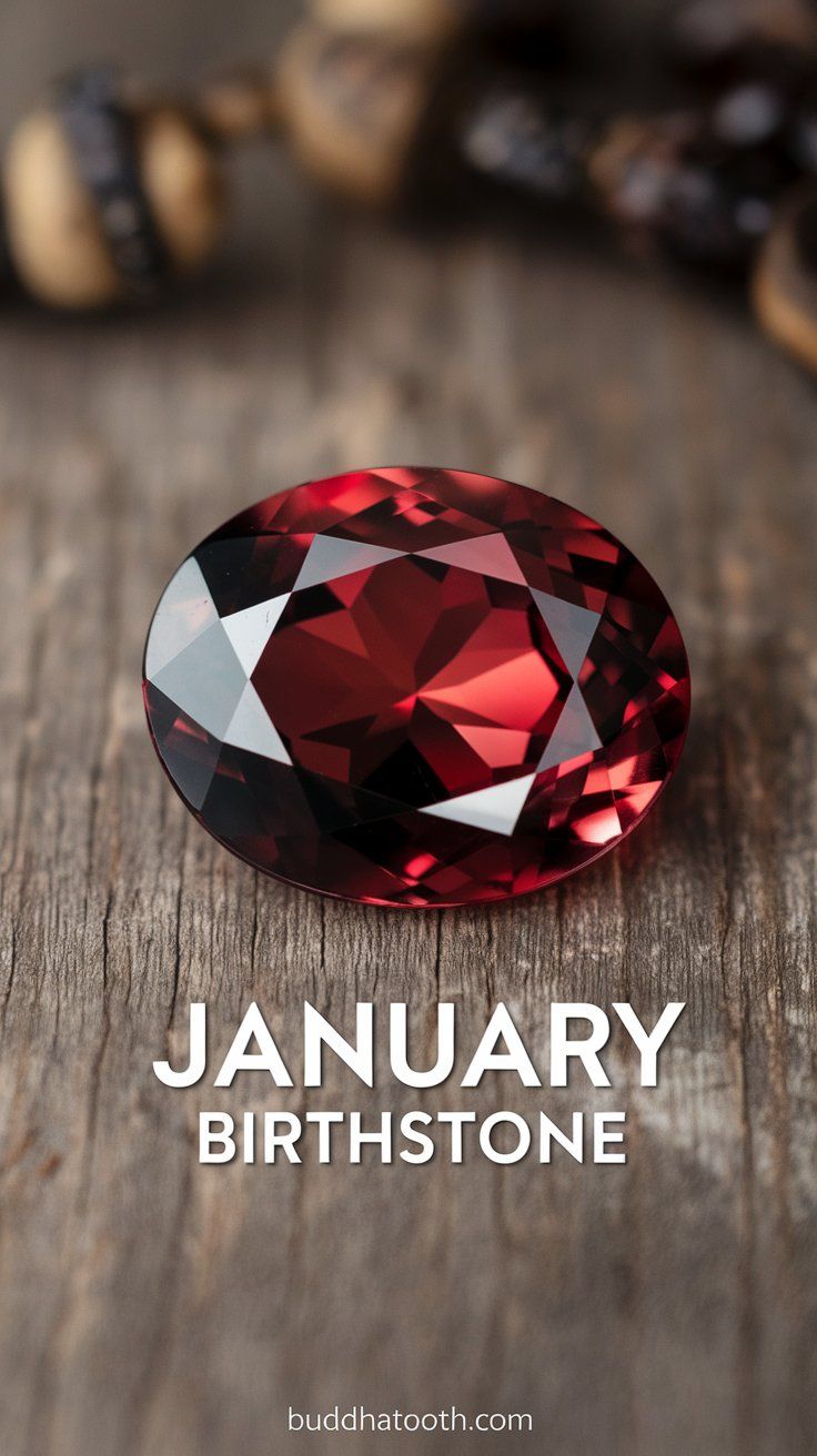 Garnet – January Birthstone for Passion & Strength