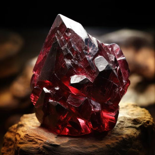 🌙 Garnet & Moon Magic – A Guide to Celestial Gemstone Energy