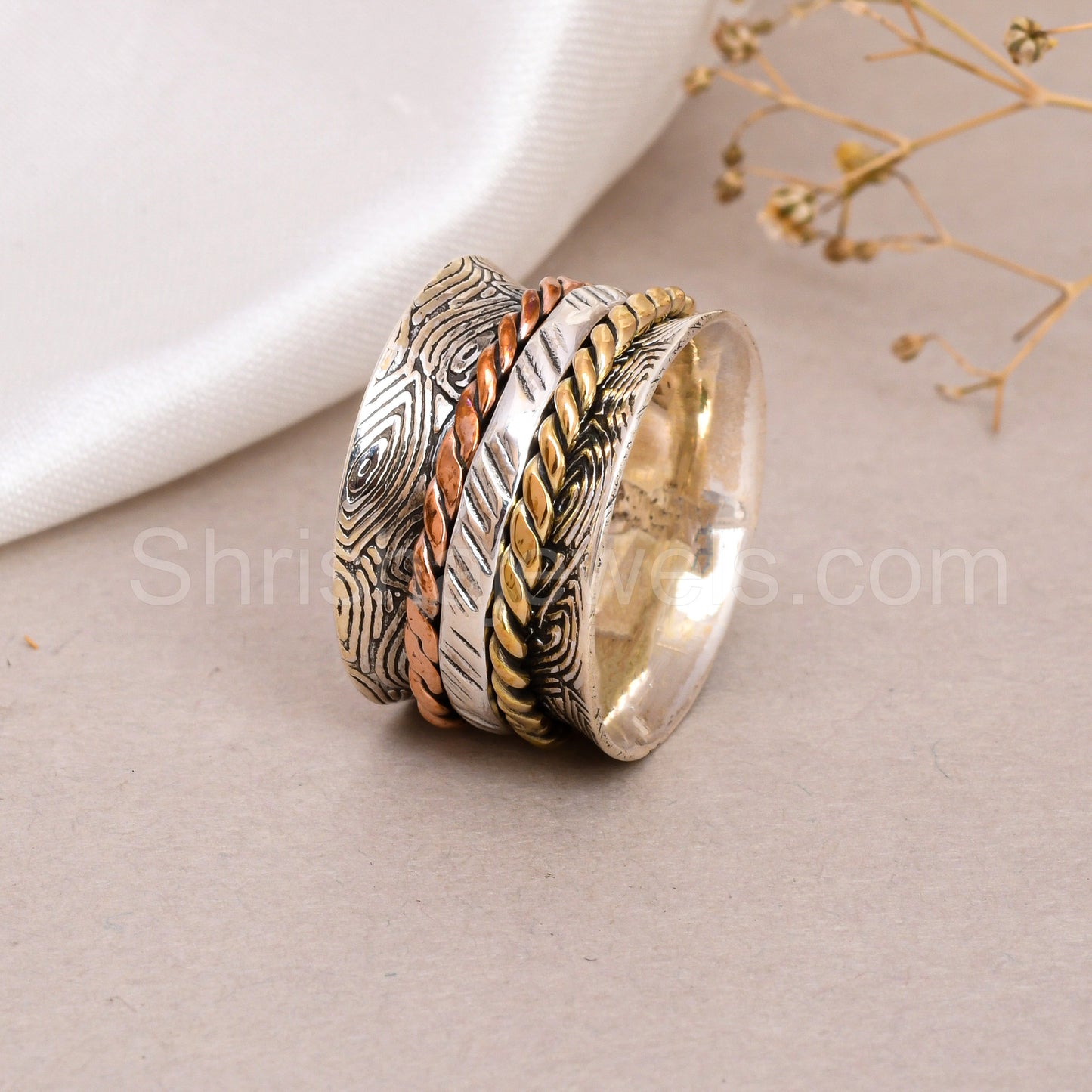 Silver Stress Gifting Ring For Your Loved Ones