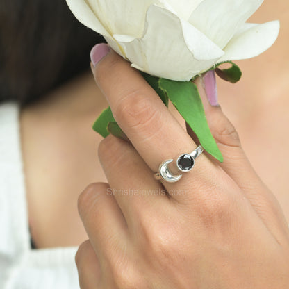 Faceted Red Garnet 925 Sterling Silver Ring - Shrisha Jewels - SJRG-10017