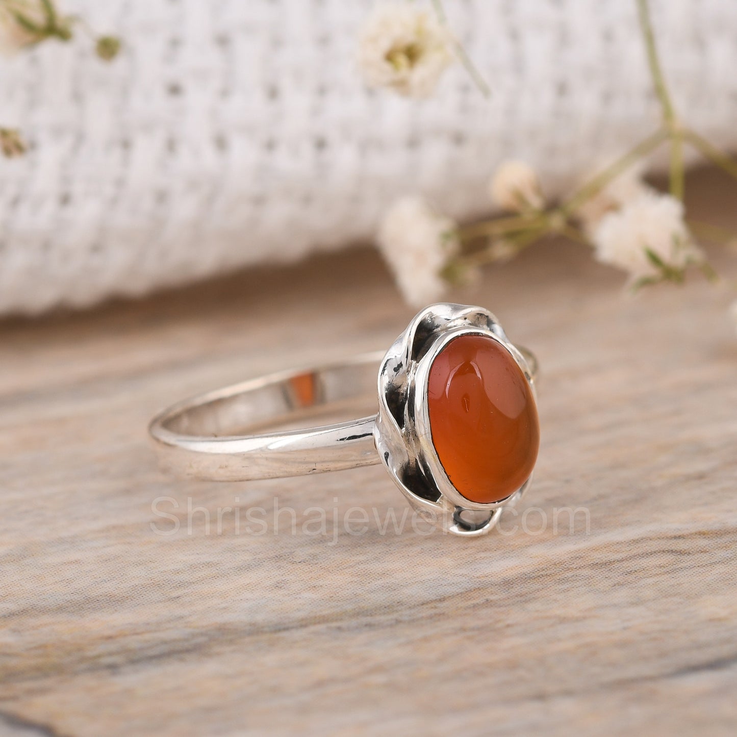 Moonstone 925 Sterling Silver Ring - Shrisha Jewels - SJRG-10058