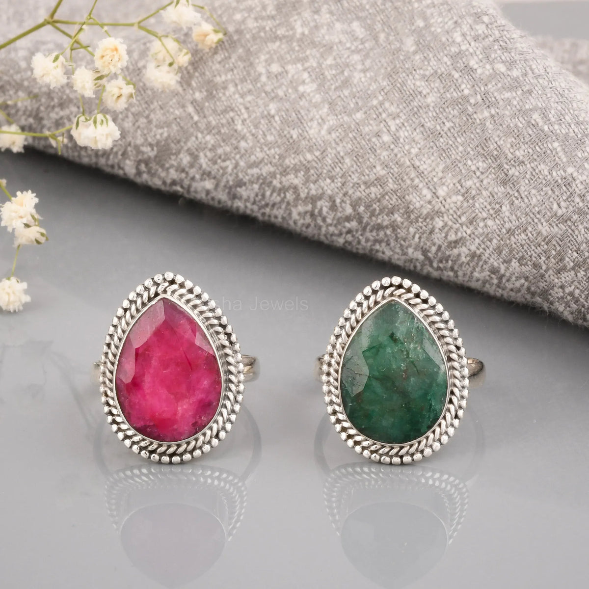 RUBY-GEMSTONE-925-SILVER-HANDMADE-RING