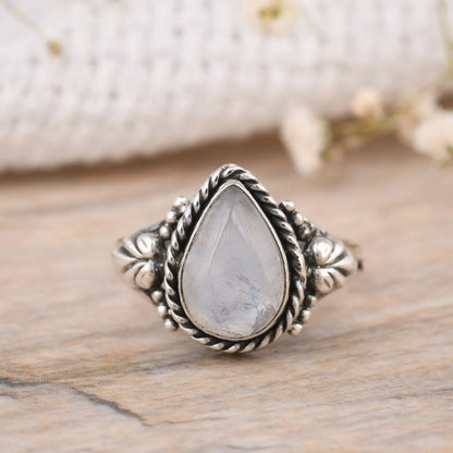 RAINBOW-MOONSTONE-GEMSTONE-925-SILVER-HANDMADE-RING