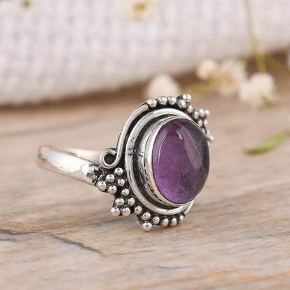 Tiger Eye Oval Shape 925 Sterling Silver Handmade Ring